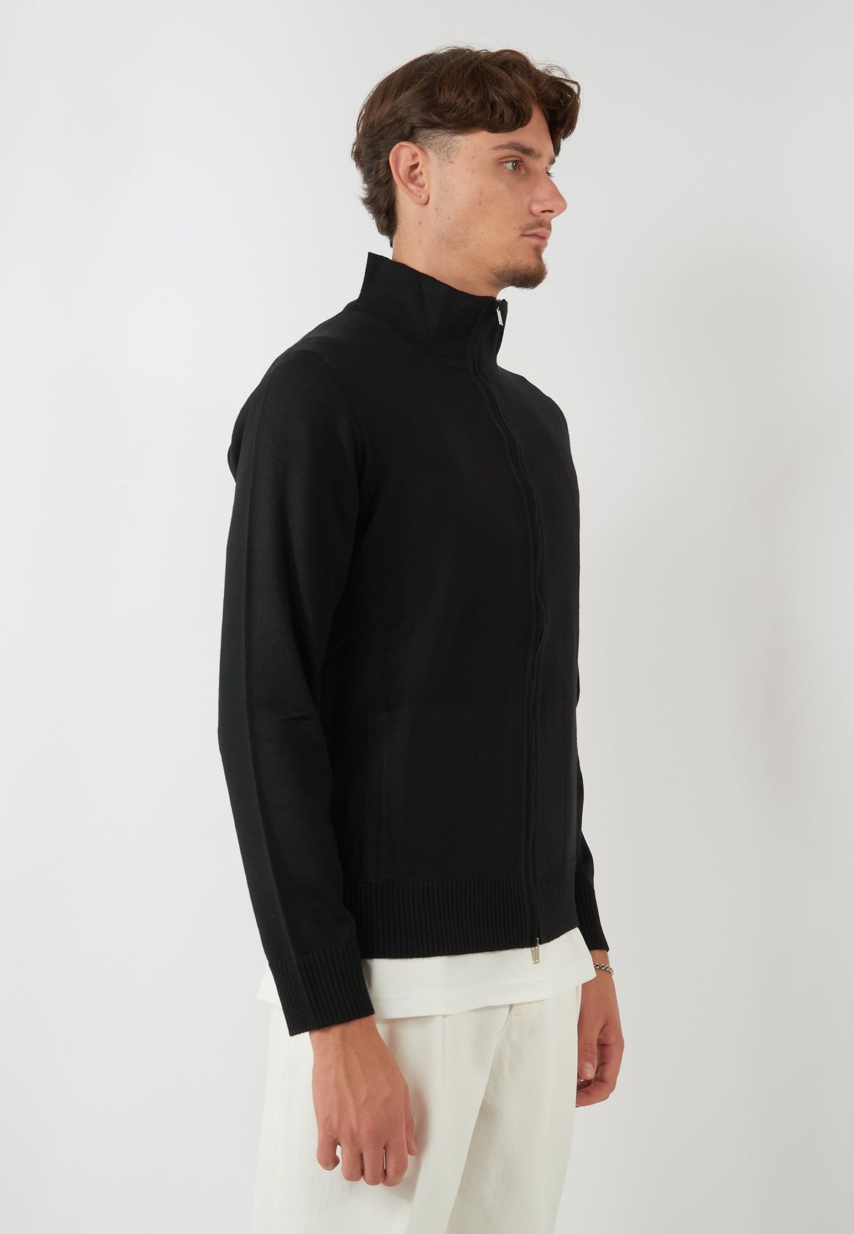 MAGLIA BLOUSON NERA