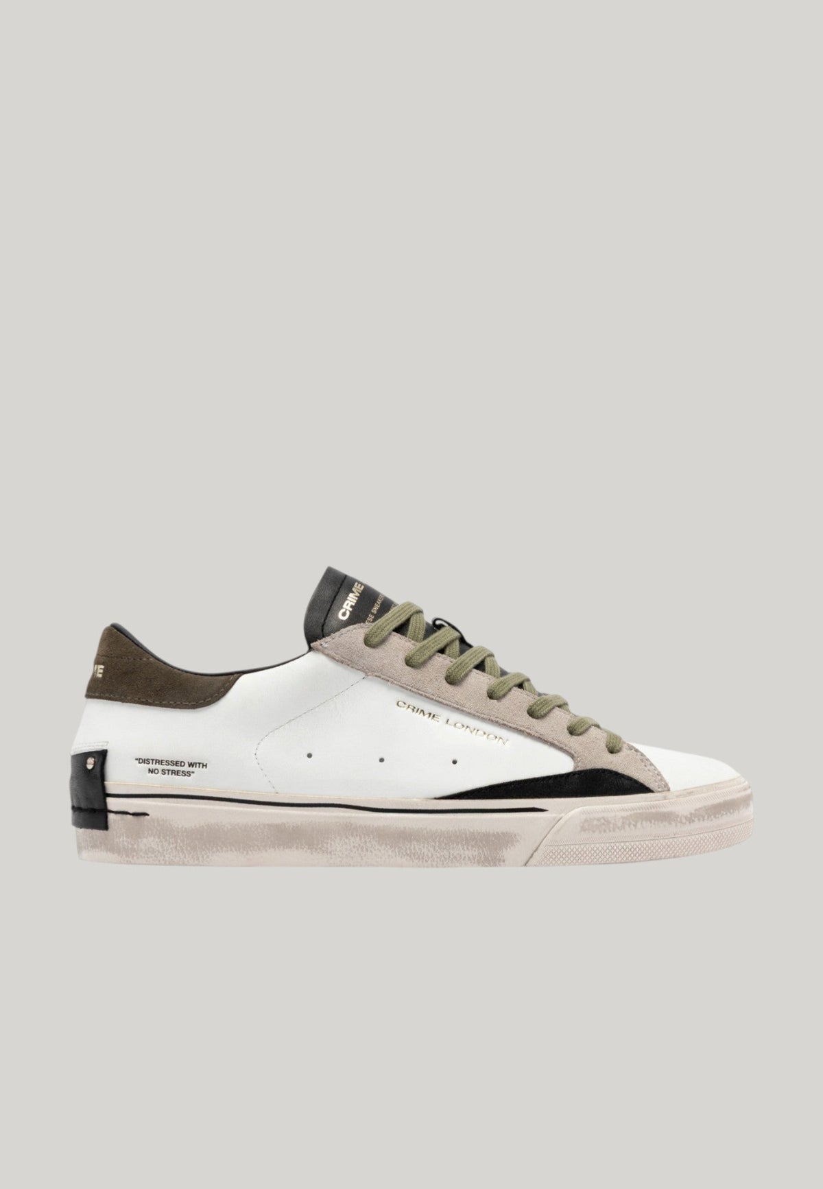 SNEAKERS DISTRESSED BIANCA