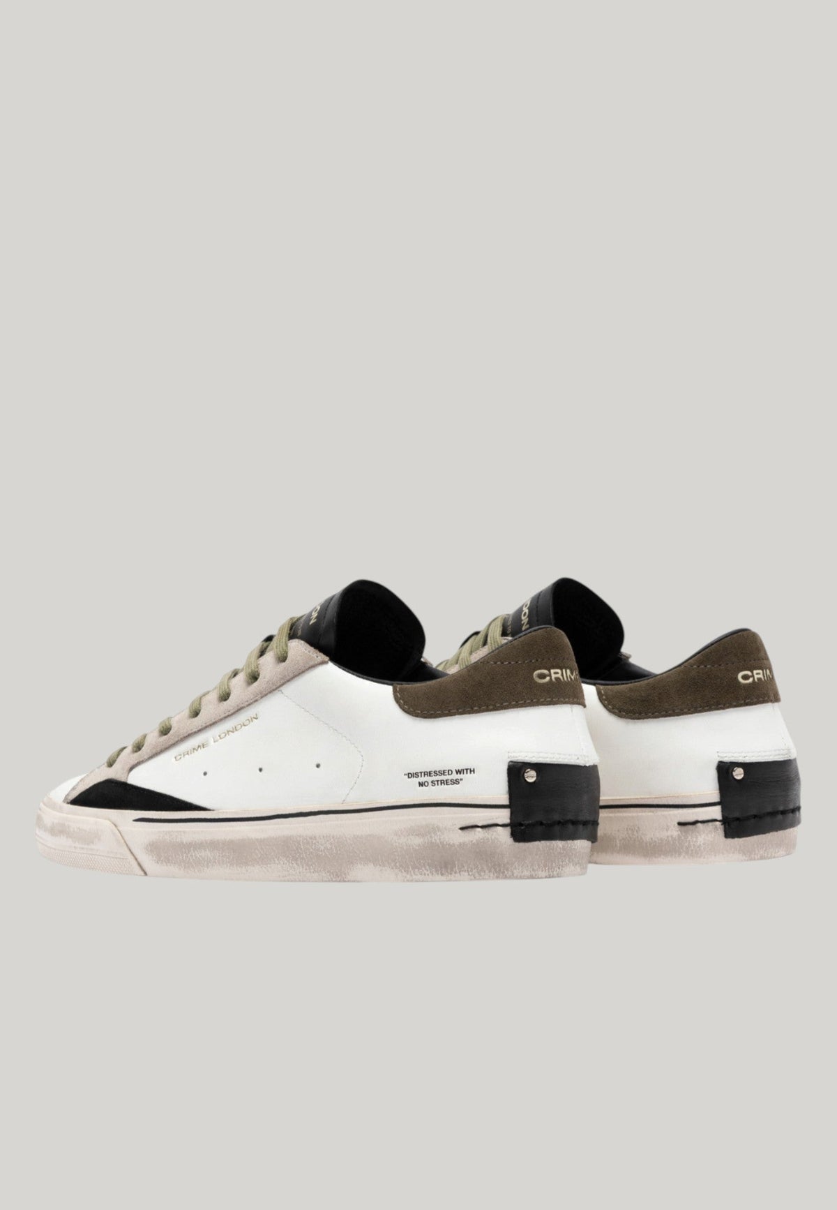 SNEAKERS DISTRESSED BIANCA