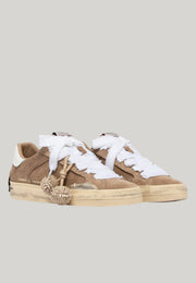 SNEAKERS DECOSTRUCTED BEIGE