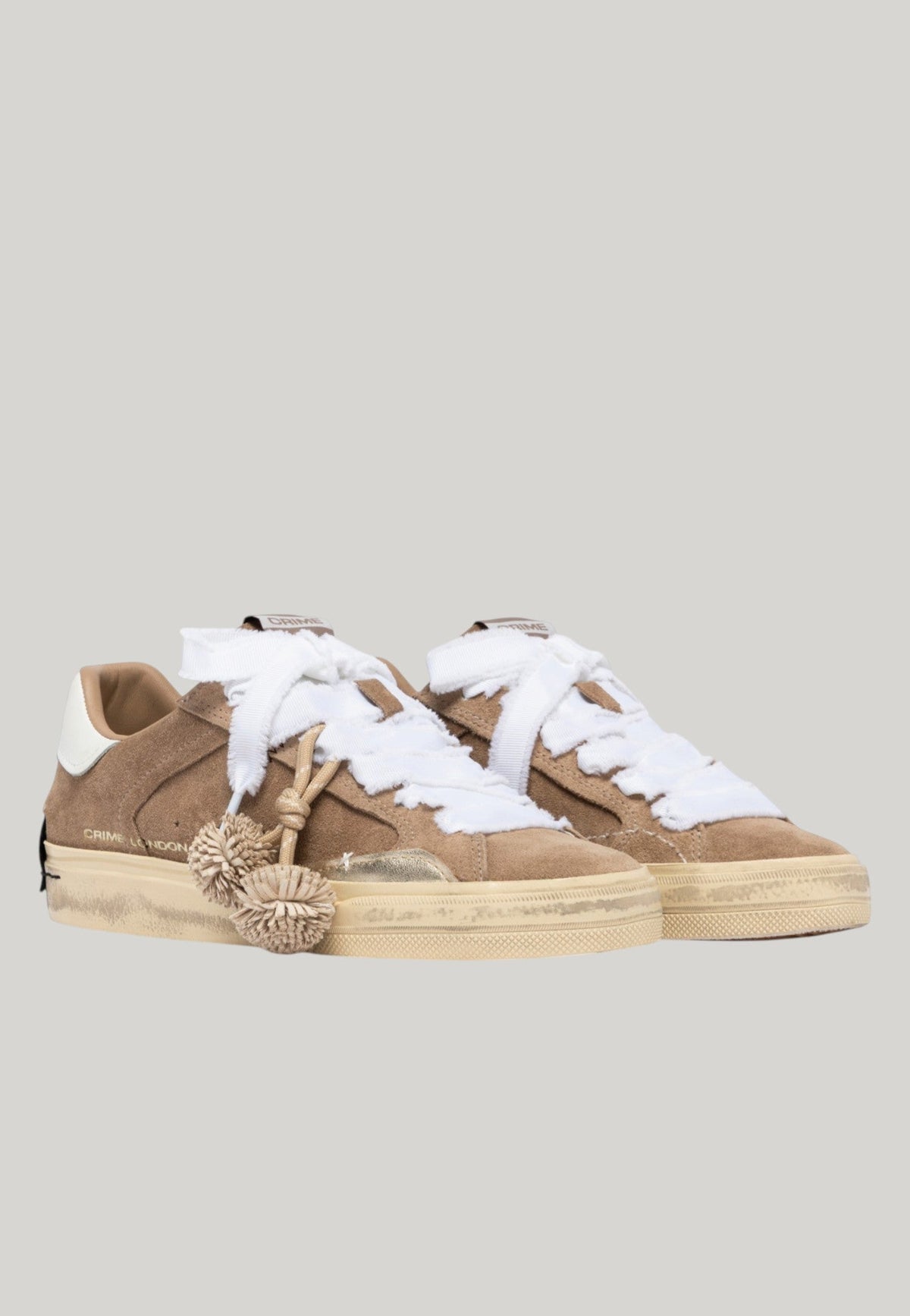 SNEAKERS DECOSTRUCTED BEIGE