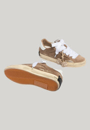 SNEAKERS DECOSTRUCTED BEIGE