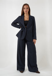 BLAZER GESSATO BLU