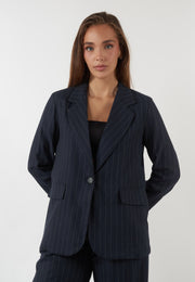 BLAZER GESSATO BLU