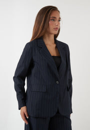 BLAZER GESSATO BLU