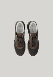 SNEAKERS MICK 8432 MARRONI E NERE