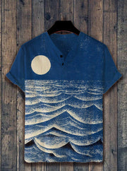 Fashion Printed Sports T-shirt Top