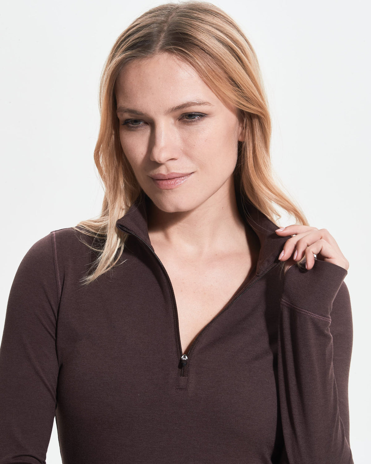 AptySoft™ Fitted Half Zip