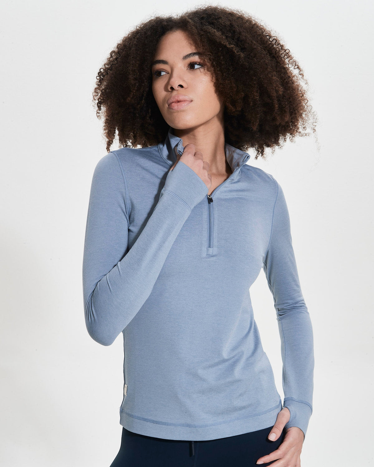 AptySoft™ Fitted Half Zip