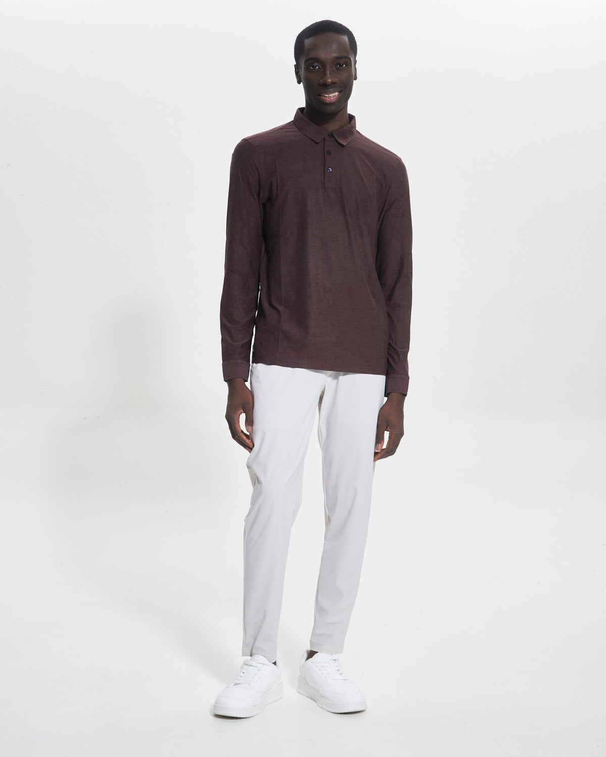 AptySoft™ Long Sleeve Polo
