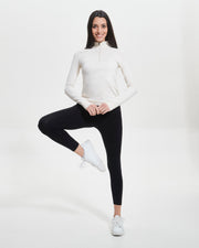 AptySoft™ Fitted Half Zip