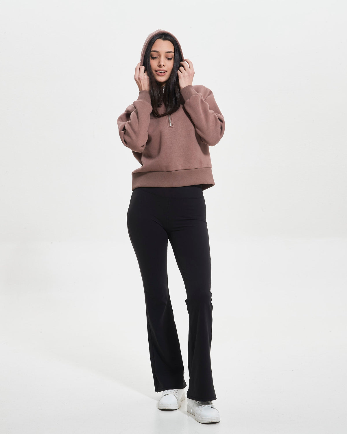 Cozy Half Zip Hoodie