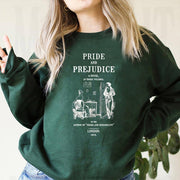 Pride And Prejudice Sweatshirt Jane Austen Hoodie Literary B