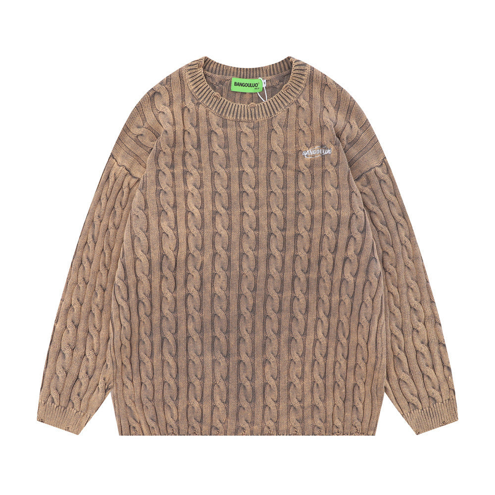Men's Retro Autumn And Winter Leisure Knitwear