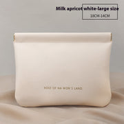 New Camellia Classic Style Hand-held Cosmetic Bag Large Capacity Good-looking Portable