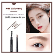 Double-headed Eyebrow Pencil Waterproof Natural Long Lasting