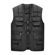 Middle-aged And Elderly Down Cotton Casual Vest Men