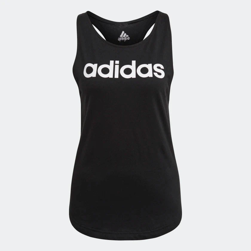 Adidas Canotta Donna Loungewear Essentials Loose Logo GL0566 Nero