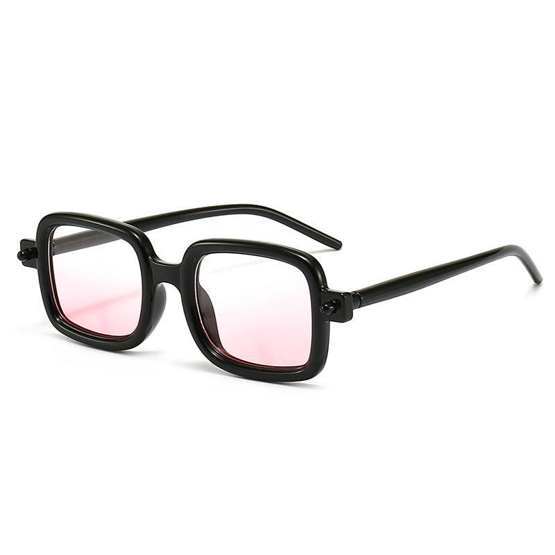 Street Snap New Retro Frame Square Sunglasses