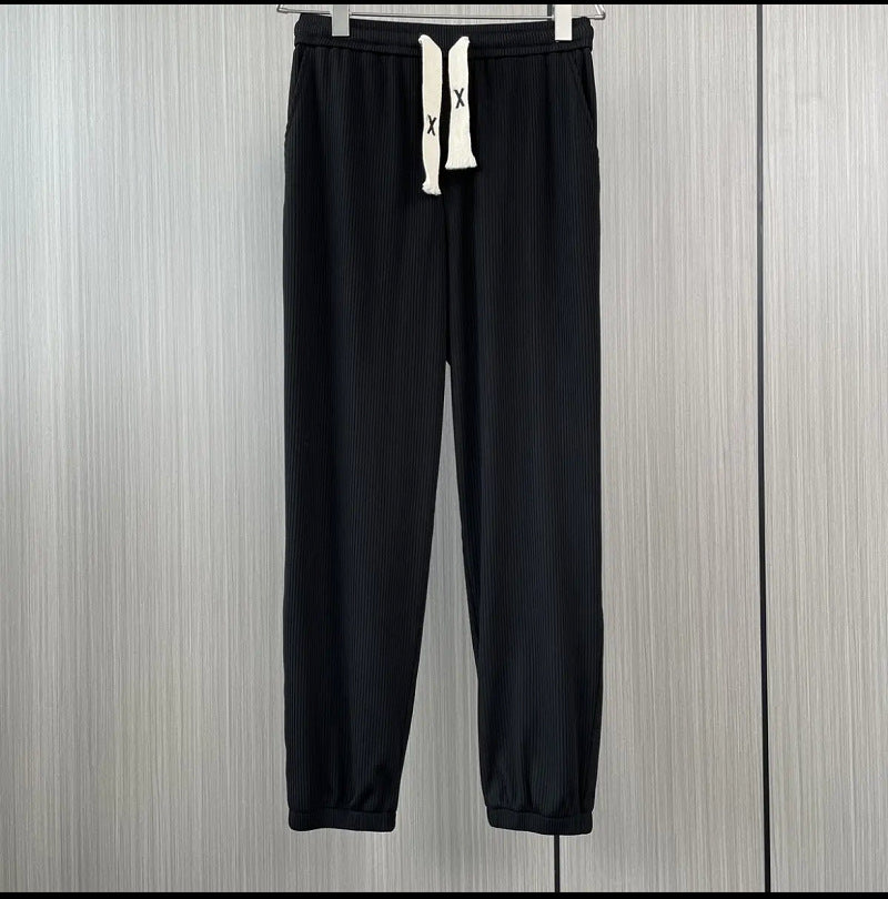 Pure Color Spring And Autumn Men's Sports Pants