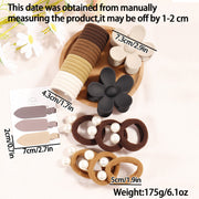 Style Coffee Series Combination Suit Barrettes