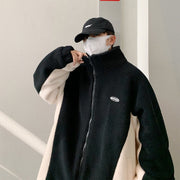 Men's Winter Fleece-lined Thick Warm Quilted Jacket