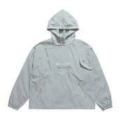 American Functional Outdoor Windproof Sports Pullover Hooded Jacket