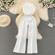 Women's Fashion Straight Wide-leg Jumpsuit