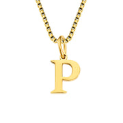 26 English Letter Necklace Titanium Steel Women's