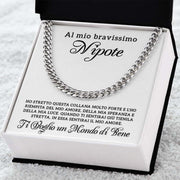Collana da Uomo - Al Mio Bravissimo Nipote.