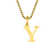 26 English Letter Necklace Titanium Steel Women's