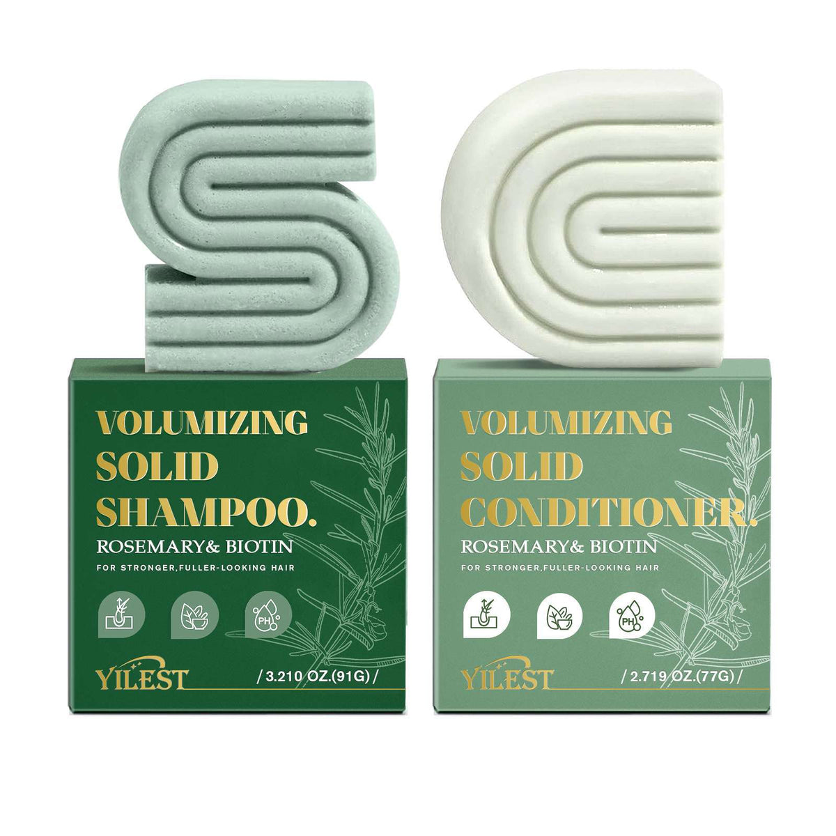 Rosemary Shampoo Soap Suit Refreshing Scalp