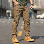 Men's Pure Cotton Elastic Special Forces Fan Pants For Outdoor Use