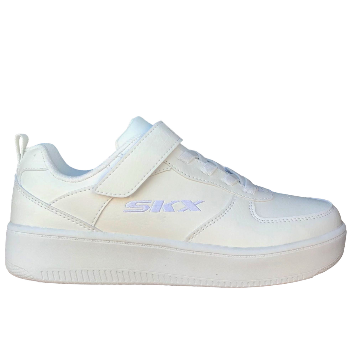 Skechers Sport Court 92 Zelder 405697L/W Ragazzo Bianco - Sneakers