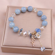Women's Fashionable Elegant Natural Stone Crystal Bracelet
