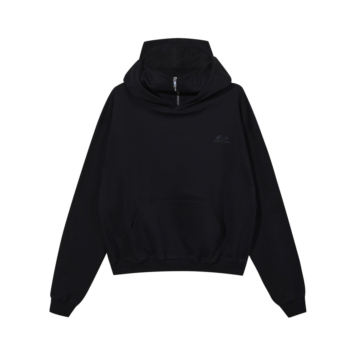 Simple Comfortable Stitching Casual Hooded Sweater