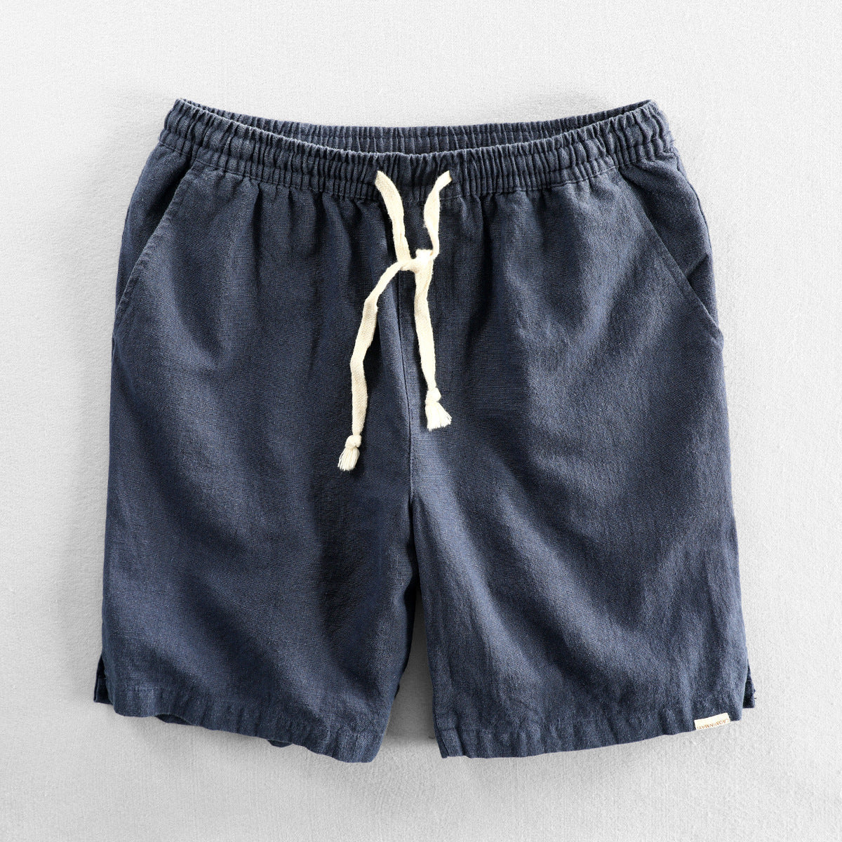 Pantaloni casual cropped elasticizzati da uomo