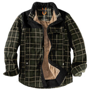 Men's Fleece-lined Winter Warm Jacket