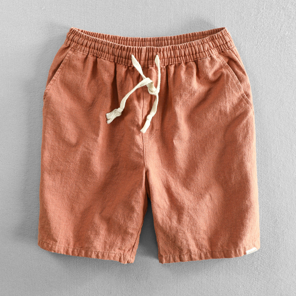 Pantaloni casual cropped elasticizzati da uomo