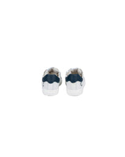 SNEAKERS BIANCHE E BLU