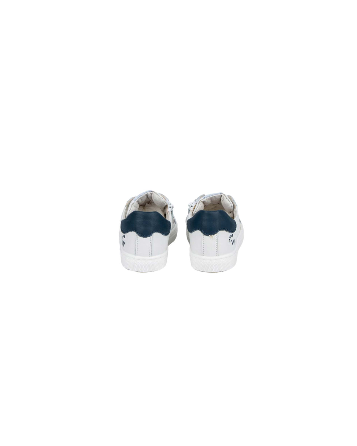 SNEAKERS BIANCHE E BLU