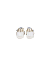 SNEAKERS BIANCHE E ORO