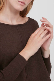 b.young Pullover Bypimba Bat Jumper 20806434 java melange
