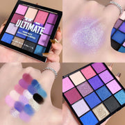 Matte Pearlescent Stage Makeup Eye Shadow Plate