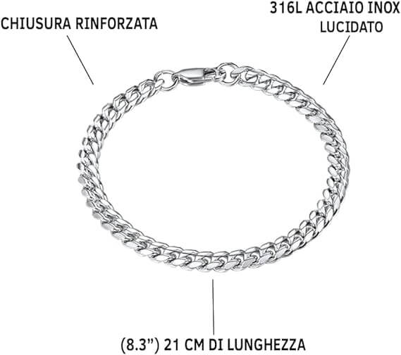 Bracciale Cubano Compleanno - 30 anni