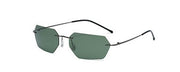 Frameless Polygon Polarized Sunglasses For Driving