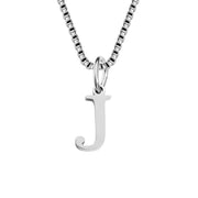 26 English Letter Necklace Titanium Steel Women's