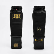 Leone Paratibia DNA PT134 Nero Oro Unisex - Kickboxing Muay Thai