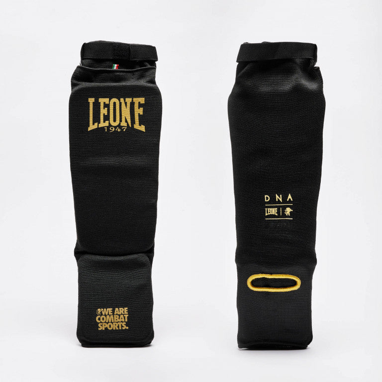 Leone Paratibia DNA PT134 Nero Oro Unisex - Kickboxing Muay Thai