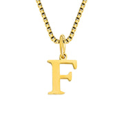 26 English Letter Necklace Titanium Steel Women's